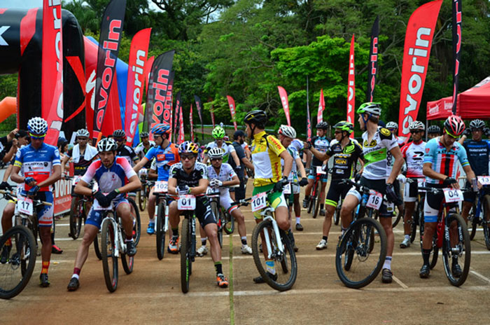 Atletas da região durante competição em Minas Gerais (foto: divulgação)